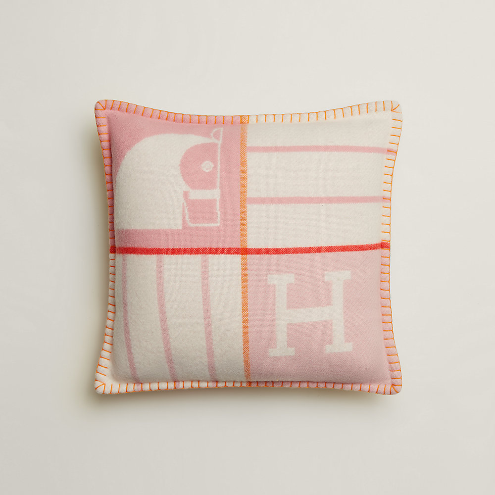 Animaux Blocks pillow - Grey | Hermès Portugal